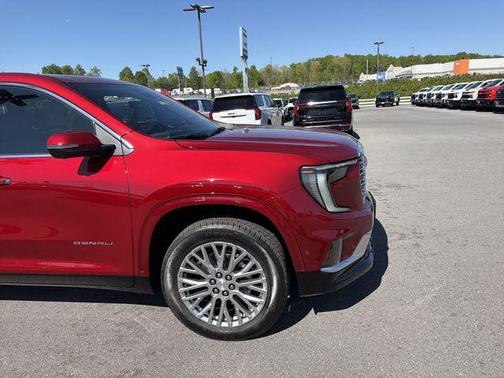 Volcanic Red Tintcoat 2026 GMC Acadia Denali