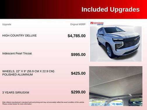 2025 Chevrolet Tahoe 4WD High Country