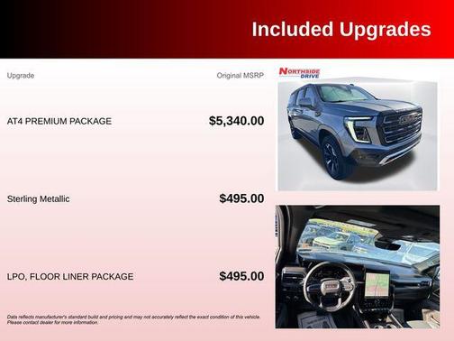 2025 GMC Yukon XL 4WD AT4