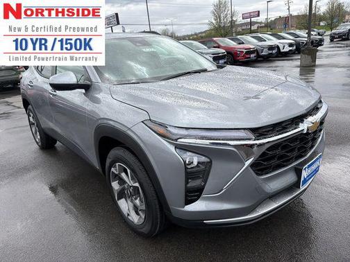 Sterling Gray Metallic 2026 Chevrolet Trax LT