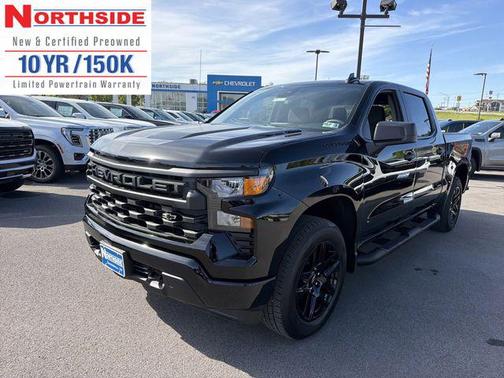 Black 2026 Chevrolet Silverado 1500 Custom