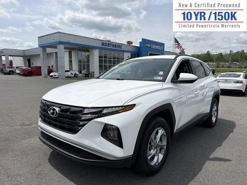 White Pearl 2024 Hyundai TUCSON SEL