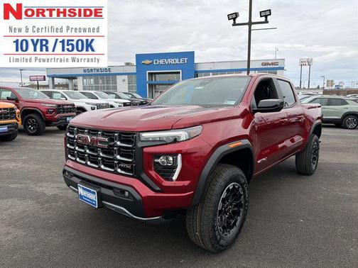 Volcanic Red 2026 GMC Canyon AT4