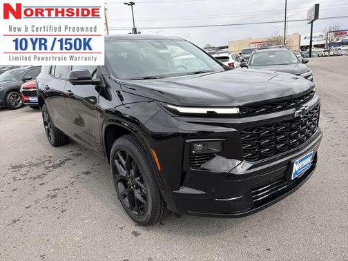 Mosaic Black Metallic 2026 Chevrolet Traverse RS