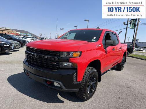 Red Hot 2021 Chevrolet Silverado 1500 Custom Trail Boss