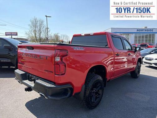 Red Hot 2021 Chevrolet Silverado 1500 Custom Trail Boss