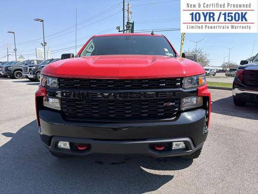 Red Hot 2021 Chevrolet Silverado 1500 Custom Trail Boss