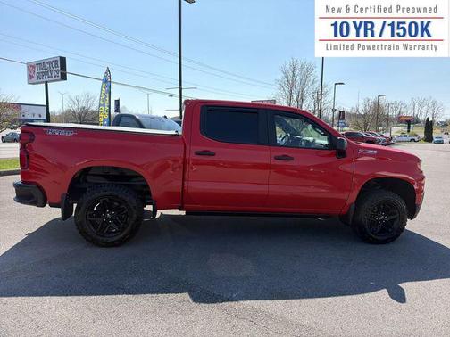 Red Hot 2021 Chevrolet Silverado 1500 Custom Trail Boss