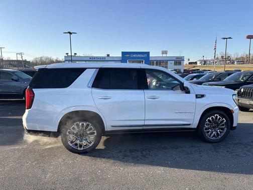 White Frost Tricoat 2024 GMC Yukon Denali Ultimate