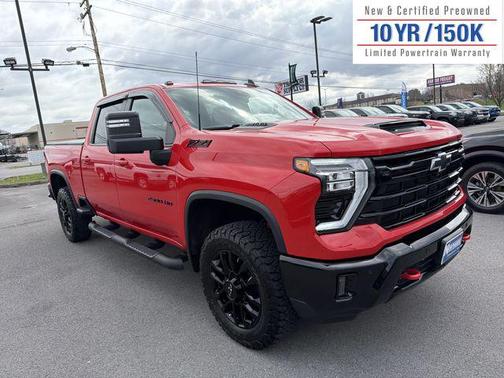 Red Hot 2025 Chevrolet Silverado 2500 LT