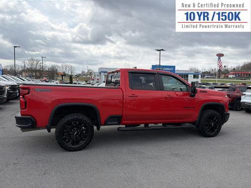 Red Hot 2025 Chevrolet Silverado 2500 LT