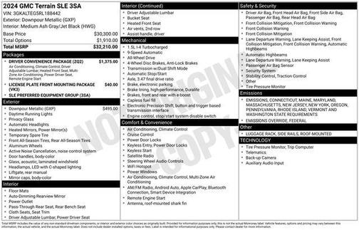 2024 GMC Terrain SLE