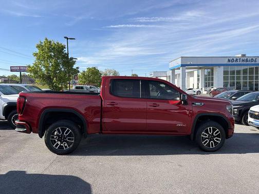 Volcanic Red 2026 GMC Sierra 1500 AT4