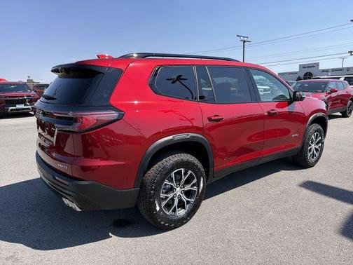 Volcanic Red 2026 GMC Acadia AT4 AWD