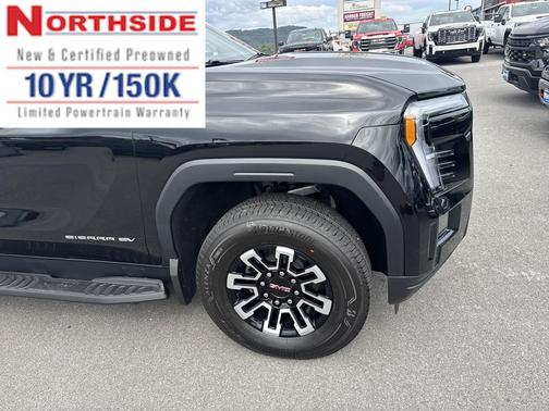 Onyx Black 2026 GMC Sierra EV Extended Range Elevation