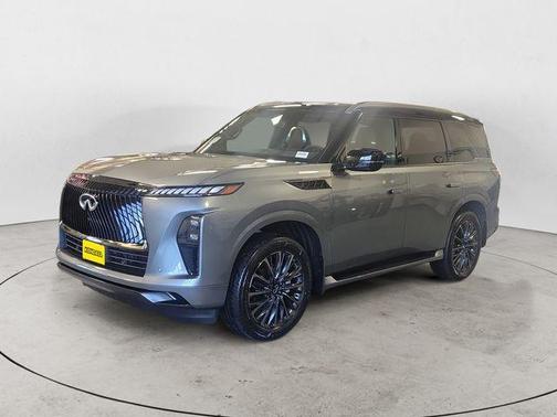 Dynamic Metal/Black Obsidian 2026 INFINITI QX80 AUTOGRAPH AWD