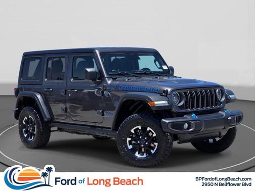 Crystal Metallic 2025 Jeep Wrangler 4xe Rubicon