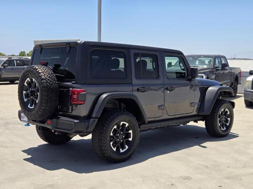 Crystal Metallic 2025 Jeep Wrangler 4xe Rubicon