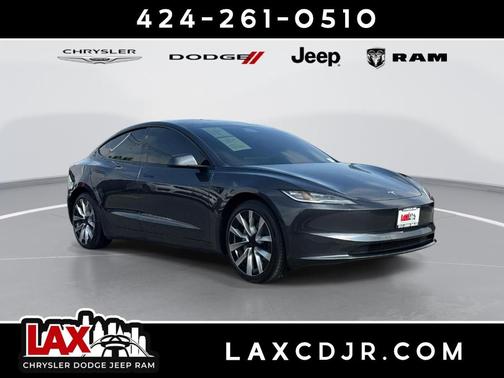 Gray 2025 Tesla Model 3 Long Range