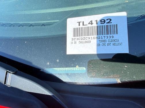 2016 Dodge Challenger SRT Hellcat