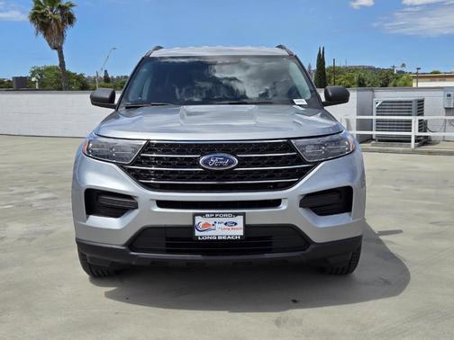 Silver Metallic 2021 Ford Explorer XLT