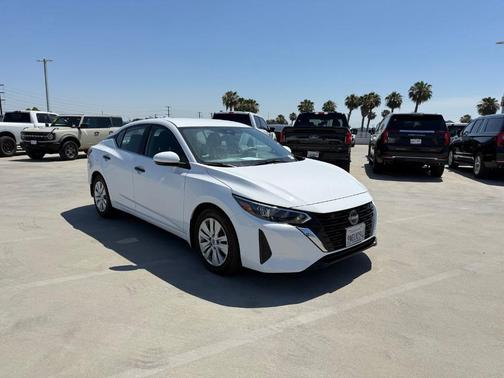 Cloud White 2024 Nissan Sentra S