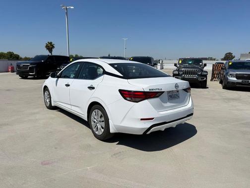 Cloud White 2024 Nissan Sentra S