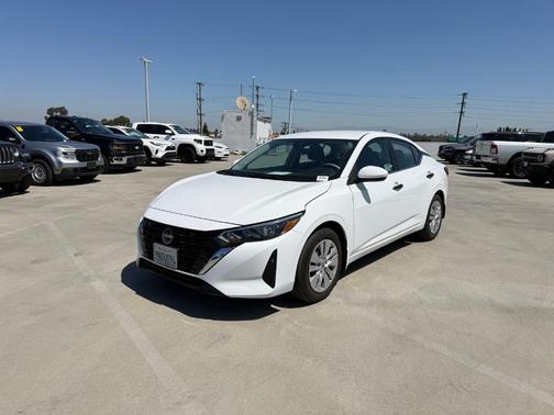 Cloud White 2024 Nissan Sentra S