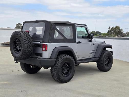 Billet Silver Metallic Clearcoat 2017 Jeep Wrangler Sport