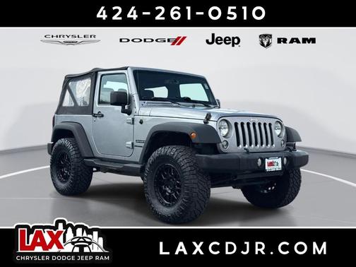 Billet Silver Metallic Clearcoat 2017 Jeep Wrangler Sport