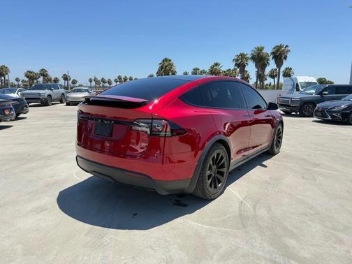 Red Multi 2023 Tesla Model X Standard Range
