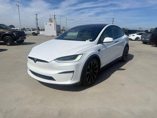 White 2022 Tesla Model X Base