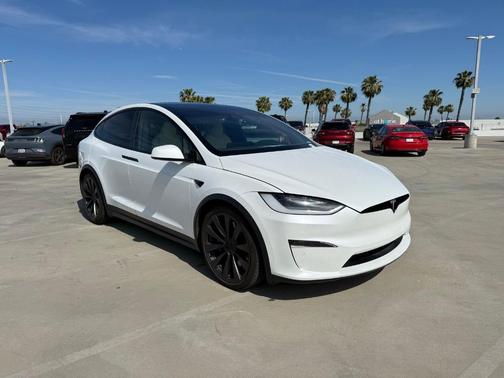White 2022 Tesla Model X Base