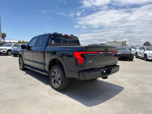 Blue Metallic 2022 Ford F-150 Lightning LARIAT