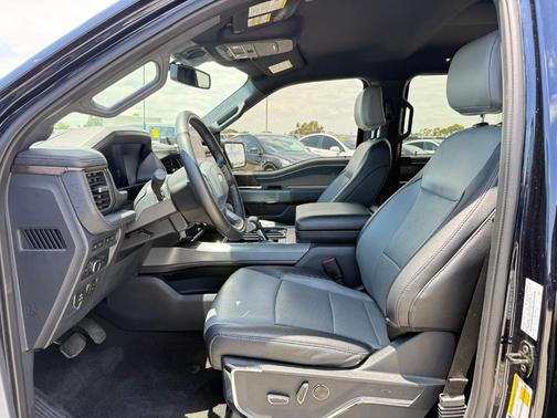 Blue Metallic 2022 Ford F-150 Lightning LARIAT