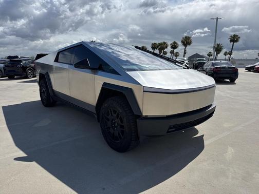 Silver 2024 Tesla Cybertruck Base