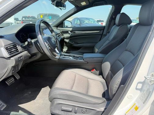 White 2022 Honda Accord Hybrid Sport