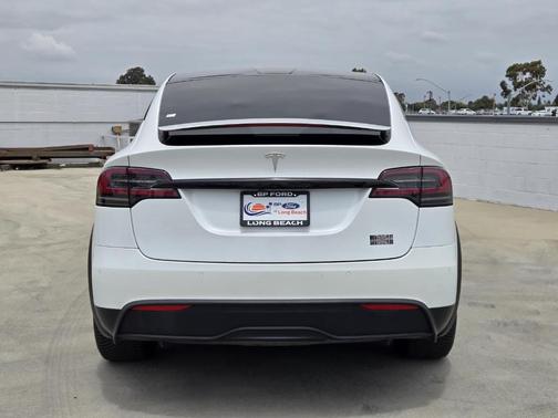 White 2022 Tesla Model X Plaid