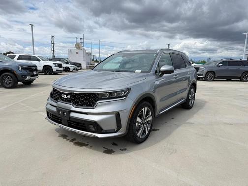 Steel Gray 2023 Kia Sorento Hybrid SX Prestige
