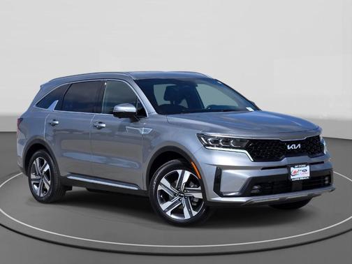 Steel Gray 2023 Kia Sorento Hybrid SX Prestige