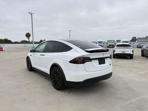 White 2022 Tesla Model X Plaid