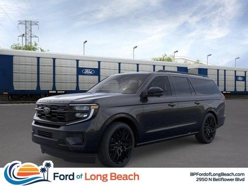 Agate Black Metallic 2026 Ford Expedition Max Platinum