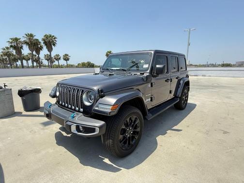 Granite Crystal Clearcoat Metallic 2023 Jeep Wrangler 4xe Sahara