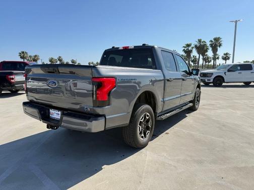 Gray Metallic 2023 Ford F-150 Lightning XLT
