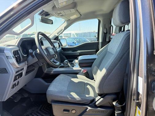 Gray Metallic 2023 Ford F-150 Lightning XLT