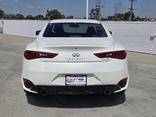 Majestic White 2022 INFINITI Q60 3.0t Red Sport 400