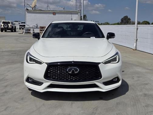 Majestic White 2022 INFINITI Q60 3.0t Red Sport 400