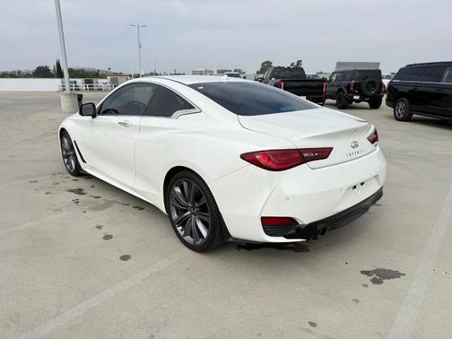 Majestic White 2022 INFINITI Q60 3.0t Red Sport 400