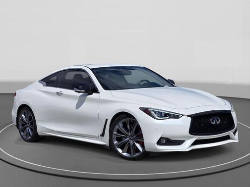 Majestic White 2022 INFINITI Q60 3.0t Red Sport 400