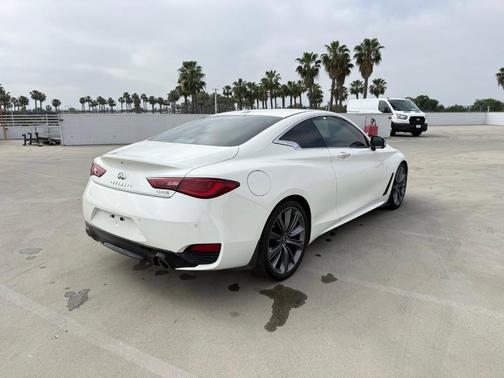 Majestic White 2022 INFINITI Q60 3.0t Red Sport 400